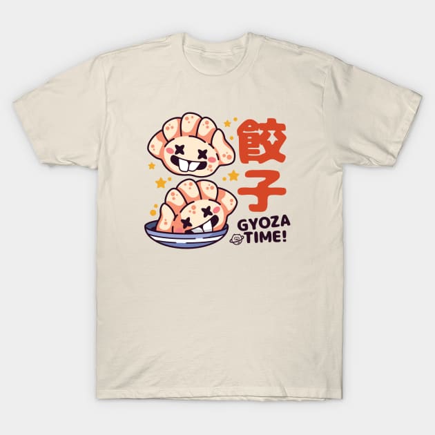 Kawaii Gyoza Time T-Shirt by spacedowl